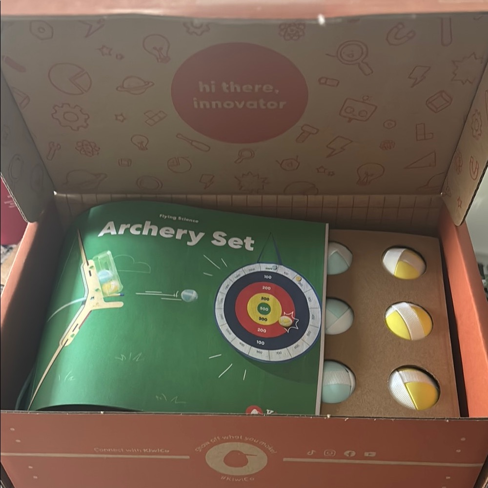 Colorful Archery Set with Target